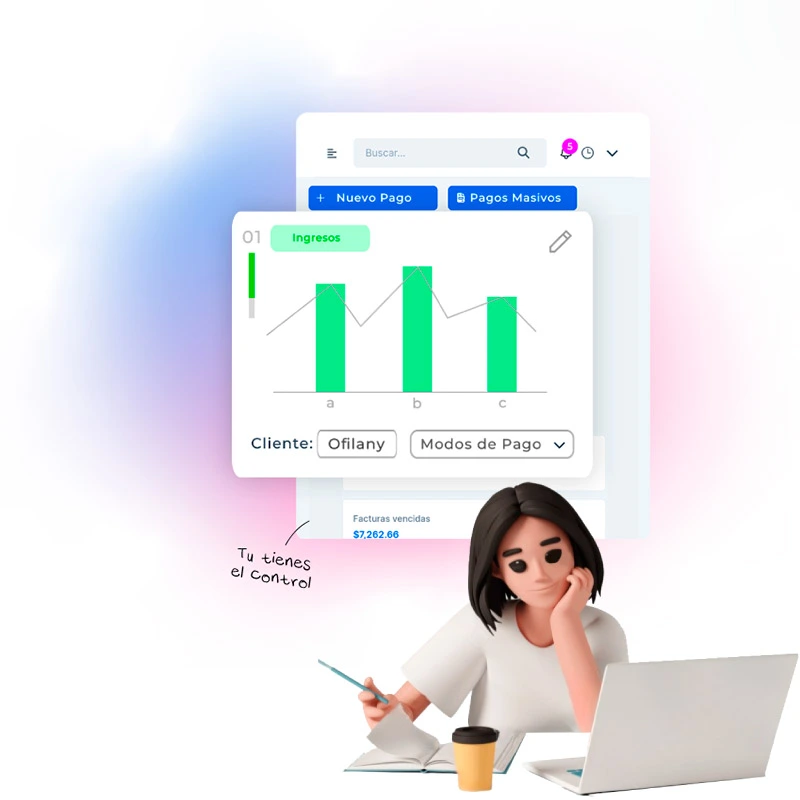 Control total sobre las finanzas de tu empresa